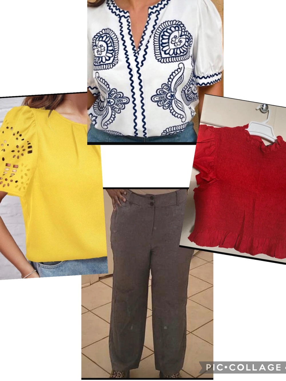 Build your own OUTFIT! A pants and blouse. 👖 👚. And get a discount %%